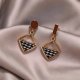 zinc Needle Earrings