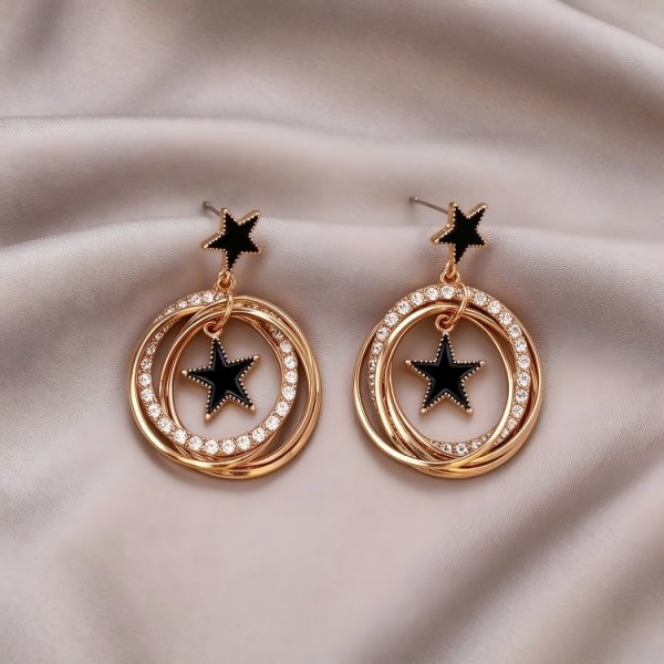 zinc Needle Earrings