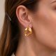 zinc Needle Earrings